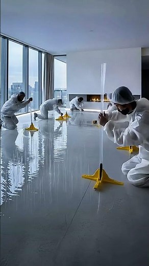 From Concrete to Galaxy Floor 🌟🌟 Full Build #shorts #short