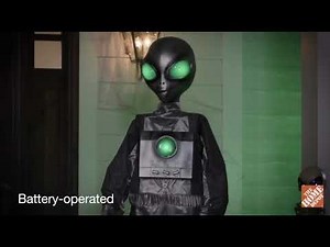NEW! Animated Alien - Home Depot Halloween 2020
