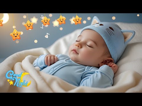 Magic Sleep Lullaby 🌷 Mozart & Brahms Baby Music | Stops Crying and Brings Deep Rest