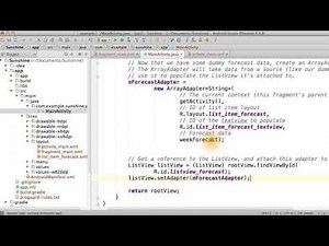 Finding Views findViewById() - Developing Android Apps