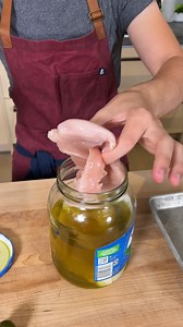 Easy & Delicious Pickle Brined Chicken Hack! | Eitan Bernath