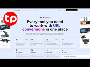 URL to Any: How to Convert ANY URL to PDF, Image, Text, Markdown and More! [FREE]