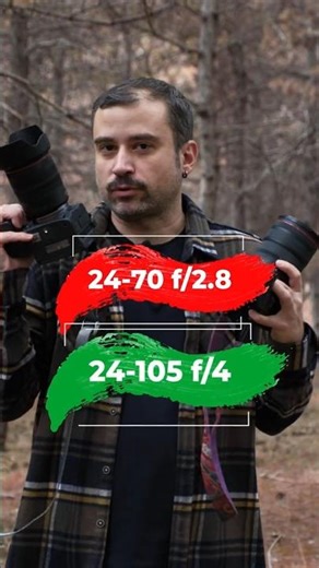 24-70 f2.8 vs 24-105 f4