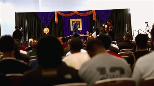 Men's Conference ain't about being seen of men.