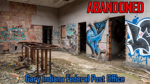 Exploring the Abandoned Post Office in Gary, Indiana