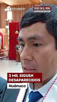 Huánuco: Over 3,000 missing for decades and families never stop searching