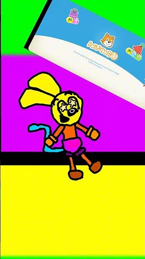 I created a horror game on Scratch Junior