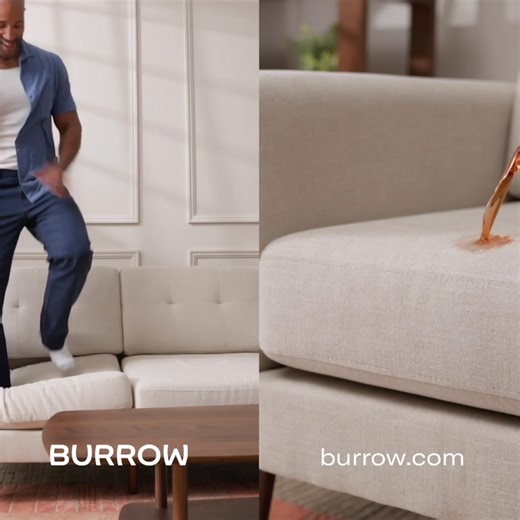 9.1K views | Mid-century style meets modern functionality. Bring home Nomad—the sofa with over 2,000 five-star reviews. | Burrow | Facebook