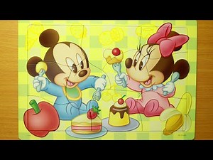 ディズニー ベビーパズル Disney ミッキー ミニー