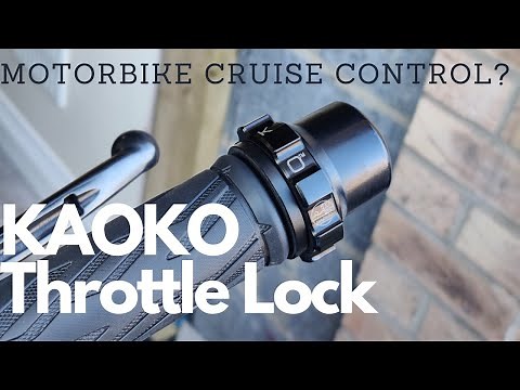 This Throttle Lock Will Change Your Riding Experience. - Kaoko Throttle Stabiliser Review.