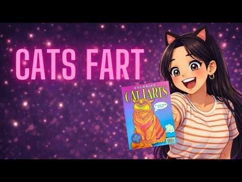 Cat Farts 💨 Coloring Book Flip Through