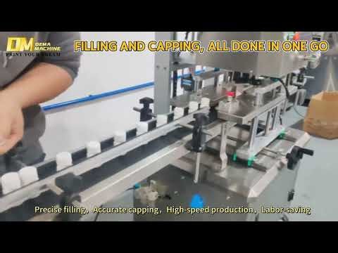 Introducing the DEMA Automatic Filling & Capping Machine