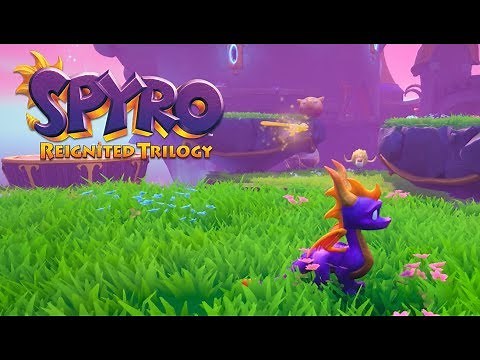 Spyro Reignited Trilogy - Spyro the Dragon 120% Walkthrough Part 27 - Lofty Castle