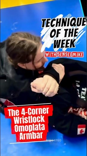 🥋 Technique of the Week – The 4-Corner Wristlock Omoplata Armbar | Jiu-Jitsu Fighting