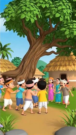 The Falling Tree Rescue #viral #cartoon #shortvideos #ai