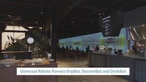 Meet the Café BOTBOTBOT located in Seongsu-dong, Seoul. It's a robot café built by T-Robotics, a robot company based in Korea. You can meet Dripbot that brews coffee, Dessertbot that draws on top of desserts and Drinkbot that makes cocktails for customers. This café is an interesting space where robots and humans work side-by-side with emotionally rich design art walls attracting a constant stream of customers. http://urrobots.com/g2u | Universal Robots