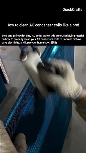 How to clean AC condenser coils like a pro!