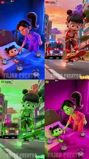 nezha with the nezha part 125 - Coffin dance song cover