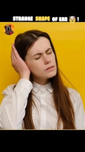 Strange Shape of Human Ear ?? #shorts #ytshorts #facts