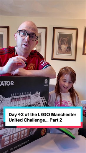 Day 42 of the LEGO Manchester United Challenge… Part 2 #bricksbyshane #afol #lego #legocreator #manchesterunited