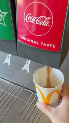 Coke McDonald’s Self-Serve Soda Machines