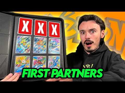 Completing Pokemons First Partner Series 1 Collection