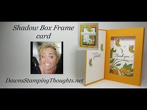 Shadow Box Frame card