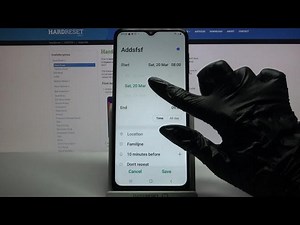 How to Add Event to Calendar on SAMSUNG Galaxy M12 – Set Up Reminder