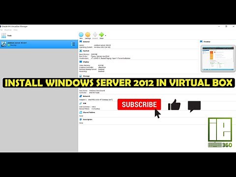 How to install windows server 2012 in virtual box | ITCHAMPX