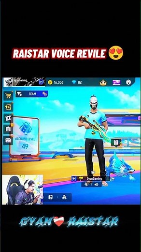 Raistar Voice Reveal 🔥 real voice of raistar
