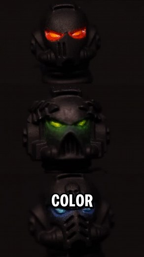 Brush and Banner | Learn Warhammer Miniature Painting | Can we paint Warhammer 40k glowing lenses EASIER? Want to know how to paint lenses for your Warhammer 40K Space Marines? I’ll show you how... | Instagram