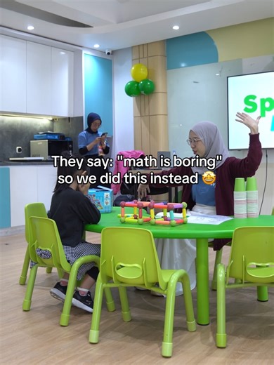 They say math is boring. We say: maybe the method is 😉 Di Sparks Math, belajar = aktif, fun, dan penuh aha moment ✨ Math can be exciting too. Coba Trial Class GRATIS sekarang 👇 🔗 Daftar lewat link di bio ☎️ 0851-1746-4581 #belajarmatematika #lesmatematika #lesmtkanak #matematikanak #math
