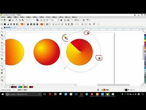 CorelDraw零基础入门 | 2.10 渐变的四种类型