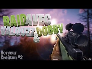 Notre PREMIER RAID avec VALOUZZ et DOBBY... Bien passé sa s'est | Best Of Rust Serveur Croûton #2