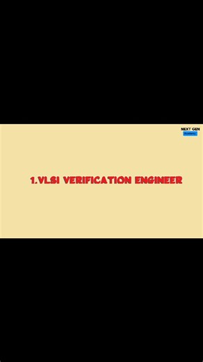 NextGen academy on Instagram: "Career options in vlsi #VLSICareer #TopVLSIJOBS #ChipDesignCareers #SemiconductorJobs #VLSIEngineering #CoreEngineering #HardwareJobs #FutureCareers #TechReels #EngineeringReels #CareerGuidance #ViralReels"
