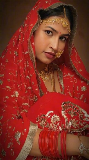 SHWETA AHIRWAR | MAKEUP ARTIST on Instagram: "Iss ishq da rang hai gehra ❤️ recreating @sonambajwa border 2 movie Punjabi bride look 💞🤌🏻 [Border 2, Diljit Dosanjh, Sonam Bajwa, Latest Release, Ishq Da Chehra Song, Soothing Melody, Heartfelt Lyrics, Sachet Parampara, Love, Romantic Song, Couple Goals , recreating, recreation , bridal look , Punjabi bride ] #lyrics #diljitdosanjh #sonambajwa #explorepage #bollywoodsongs @iamsunnydeol @varundvn @diljitdosanjh @ahan.shetty BhushanKumar JPDutta @n