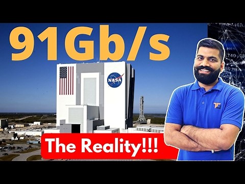 World's Fastest Internet at NASA 91Gb/s | The Reality Explained!!!