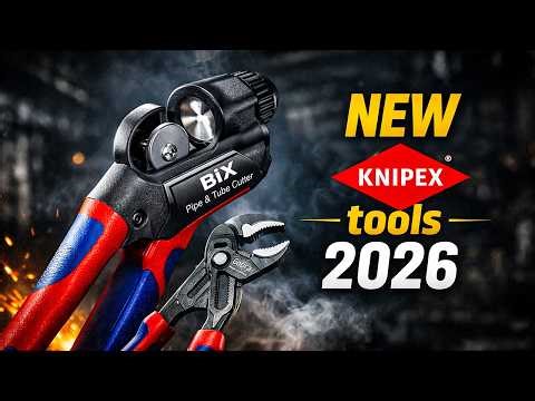 30 KNIPEX Tools Makes Electrical & Plumbing Work Easier