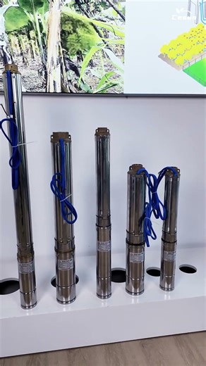 300W–3000W Solar Plastic Impeller Submersible Pump