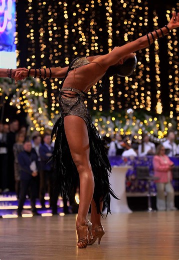 Beautiful Ballroom Dance Competition