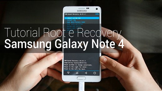 Liberando acesso root e instalando um recovery customizado no Galaxy Note 4 [tutorial]