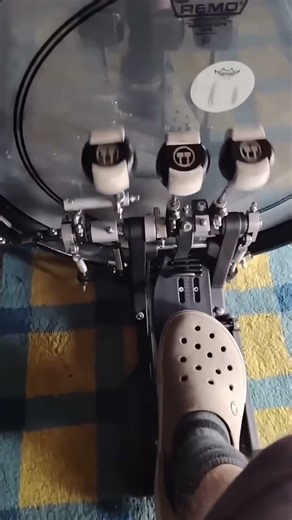 Triple drum pedal @john_c_kane #drum #drums