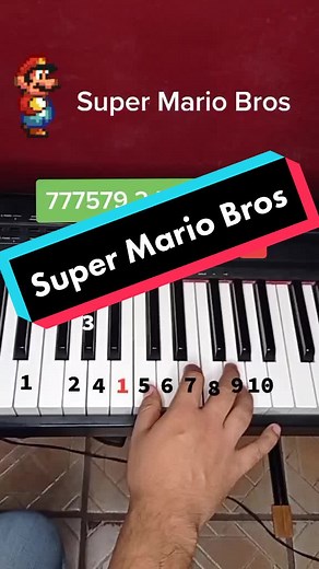 Super Mario Bros Piano Tutorial