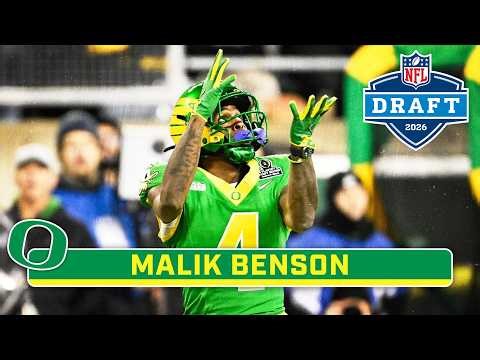 2026 NFL DRAFT HIGHLIGHTS: WR Malik Benson | Oregon Football