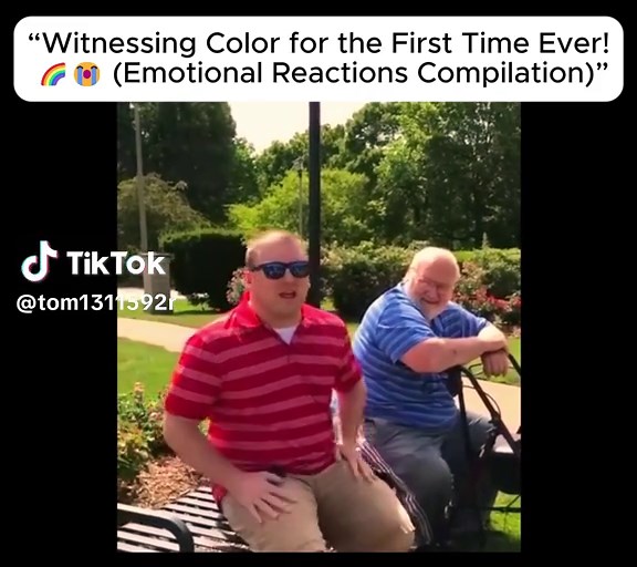 Witnessing Color for the First Time Ever