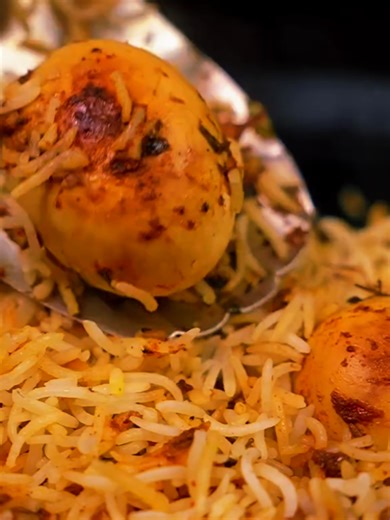 Egg Biryani ASMR #eggbiryani #biryani #egg #asmr | biryani