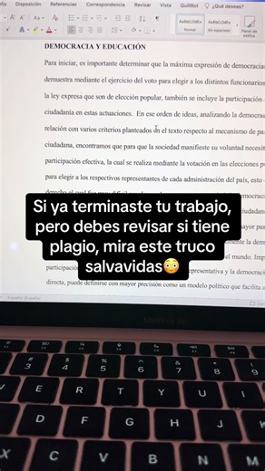 Trucos de Word para Detectar Plagio y Mejorar la Calidad del Trabajo Escrito
