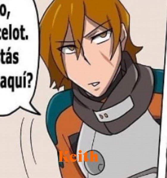 Sigo vivo cabrones: Keith y su indignación en Voltron