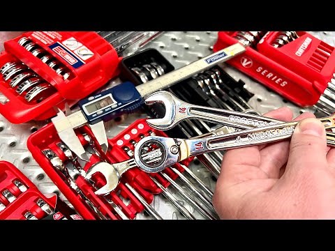 Dirt Cheap! - CRAFTSMAN V-SERIES Combination Ratchet Wrench Set, SAE & MM, 8 Piece (CMMT87375V)