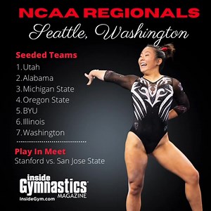 The teams and individuals headed to Seattle for NCAA Regionals! ✈️ | Inside Gymnastics